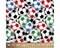 Packed Soccer Balls Cotton Fabric | By the Yard | Sewing and Crafting | 44 inches wide